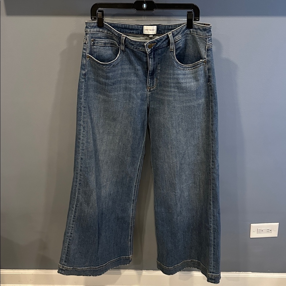 Driftwood size 32 wide leg martha denim boho bohemian baggy - Picture 2 of 4